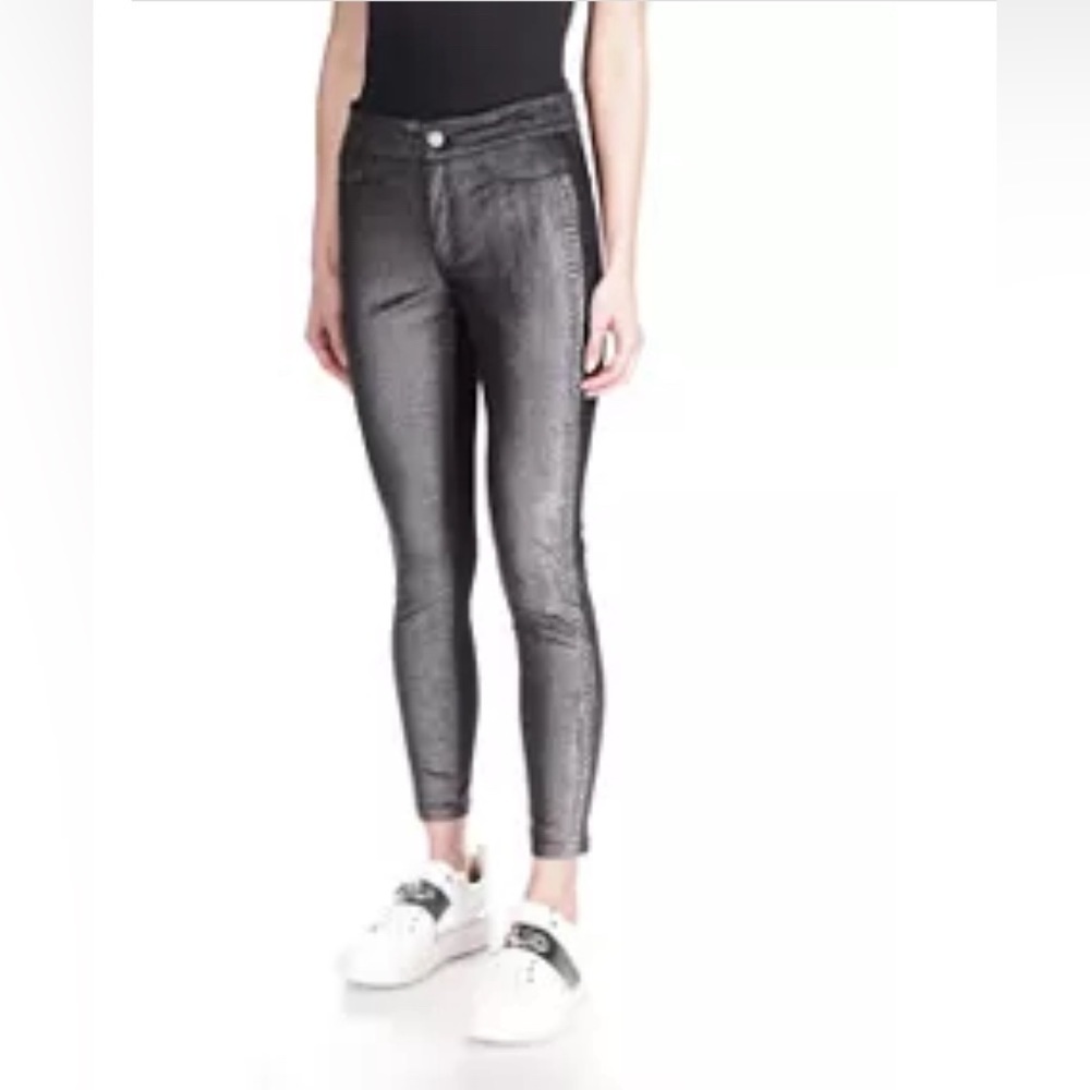MICHAEL Michael Kors Studded Fly Front Leggings